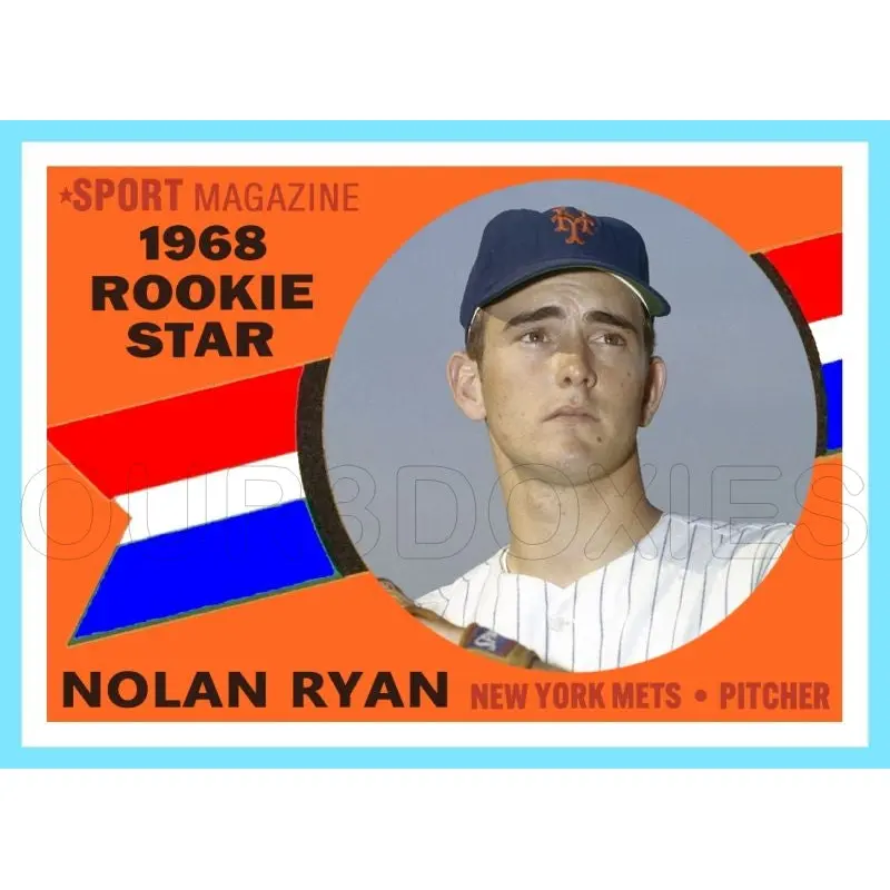 Nolan Ryan 1960 Topps RS Custom Card - 4189