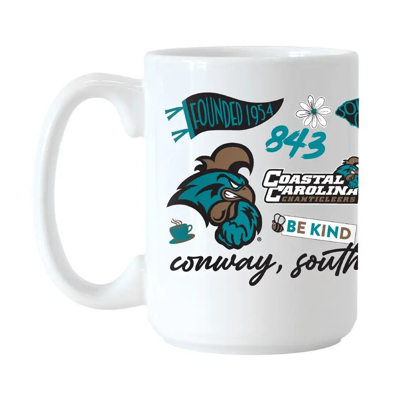 Coastal Carolina 15oz Native Sublimated Mug