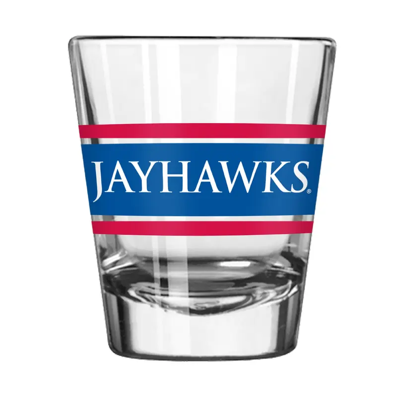 Kansas 2oz Stripe Shot Glass