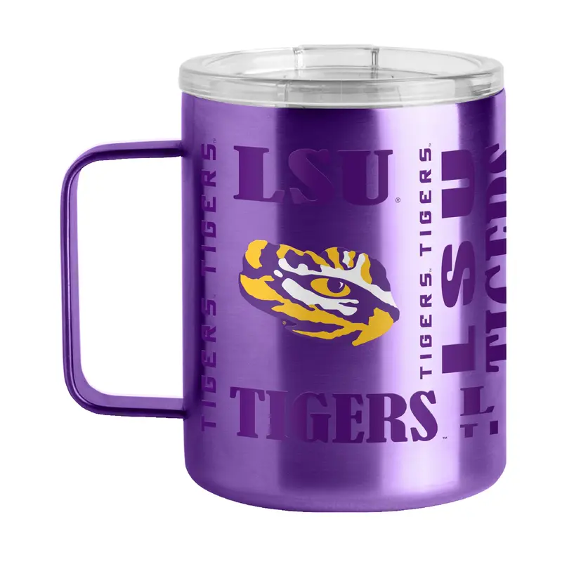 LSU 15oz Replay Stainless Steel Mug