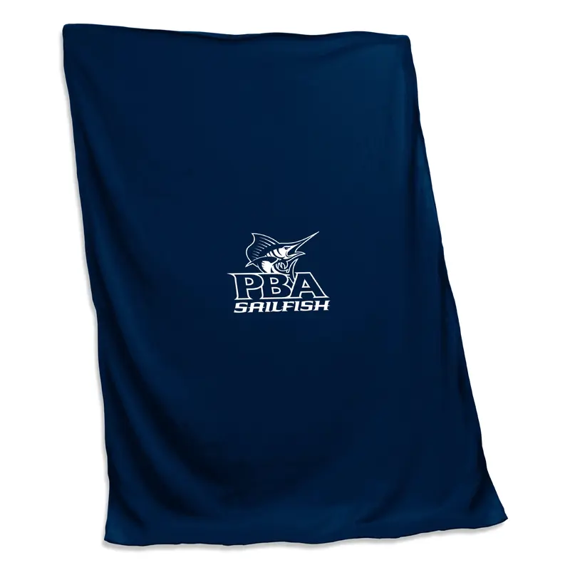 Palm Beach Atlantic U Screened Sweatshirt Blanket