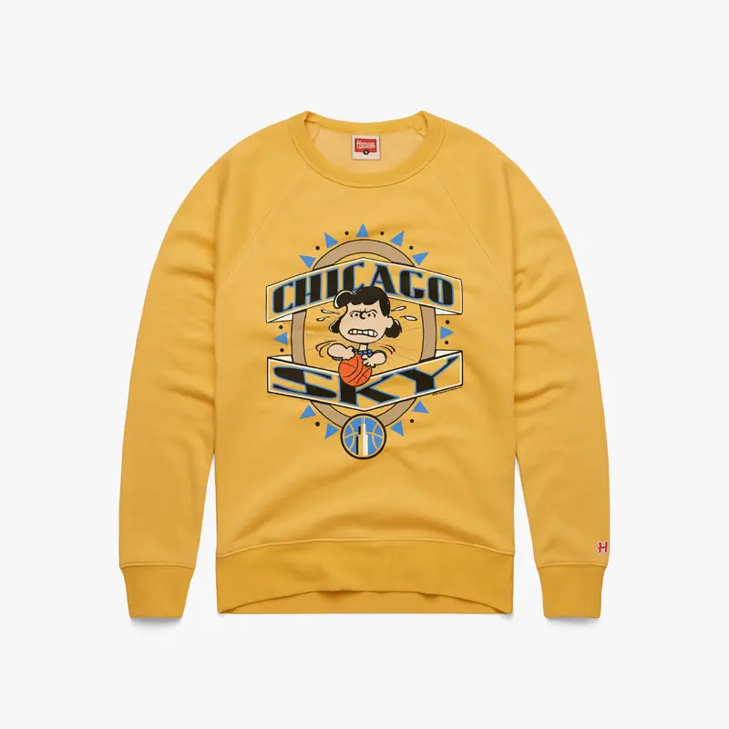 Peanuts Lucy x Chicago Sky Crewneck