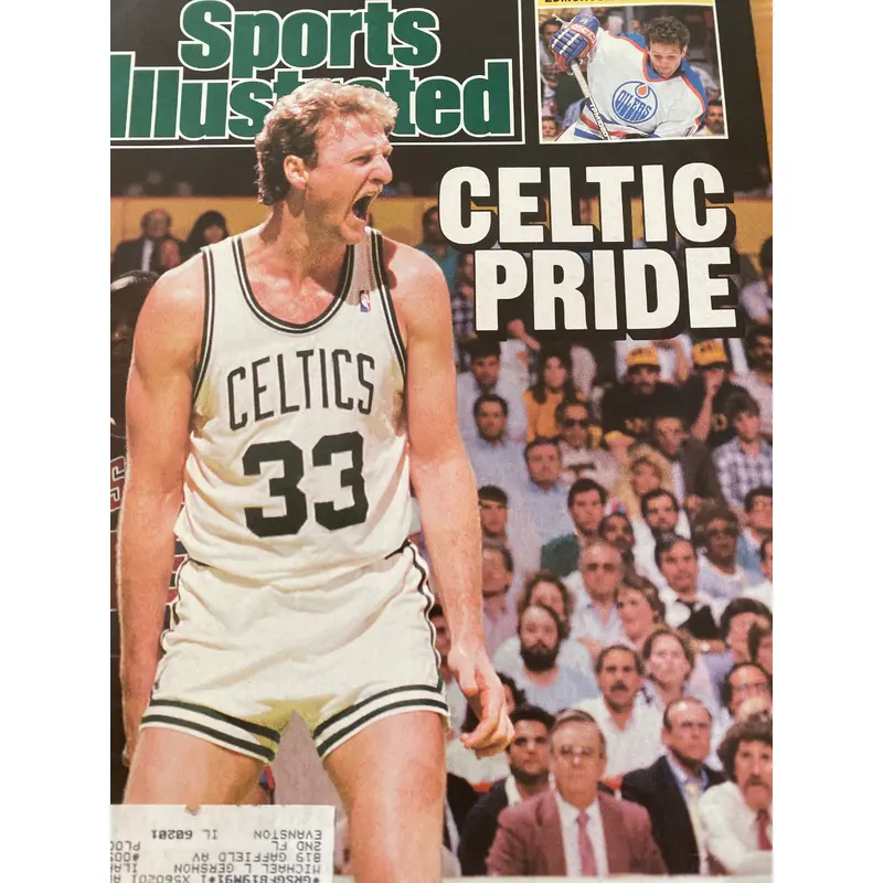 1987 Sports Illustrated Issue with Larry Bird on Cover