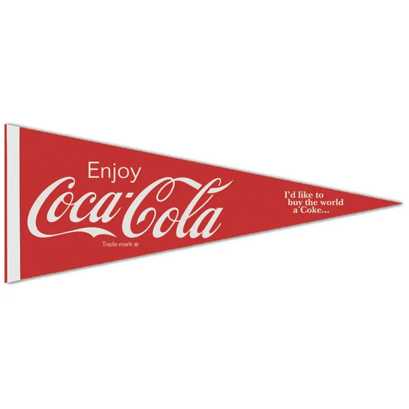 Coca-Cola "Enjoy" Premium Felt Pennant - Wincraft Inc.