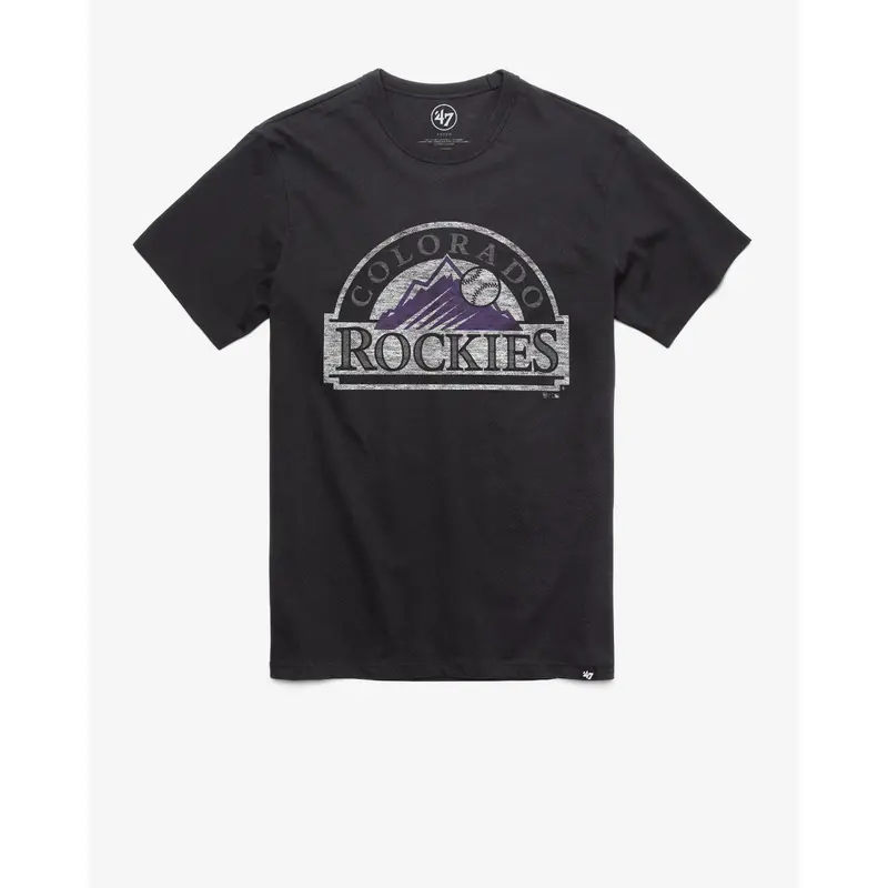 COLORADO ROCKIES COOPERSTOWN PREMIER '47 FRANKLIN TEE