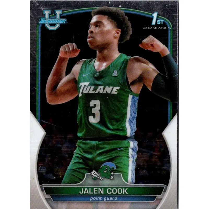 2022 Bowman University Chrome Jalen Cook #25