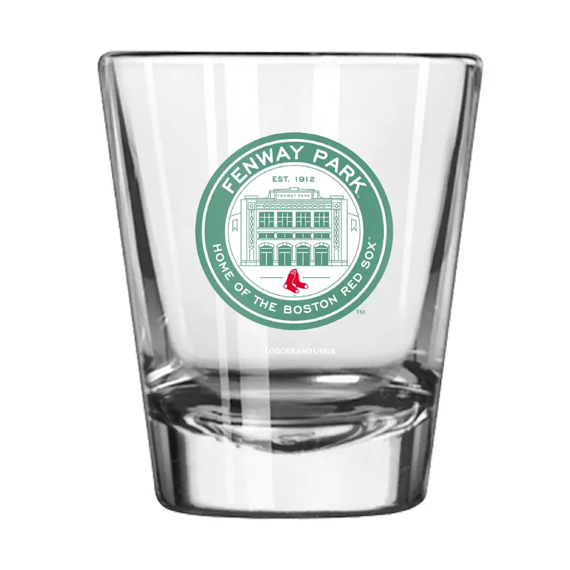 Boston Red Sox 2oz Fenway Coin Shot Glass