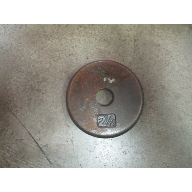 Used 2.5lb Standard Cast Iron Plate