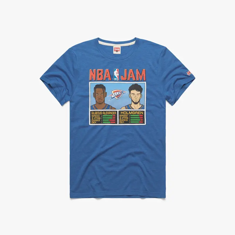 NBA Jam ThunderGilgeous-Alexander And Holmgren