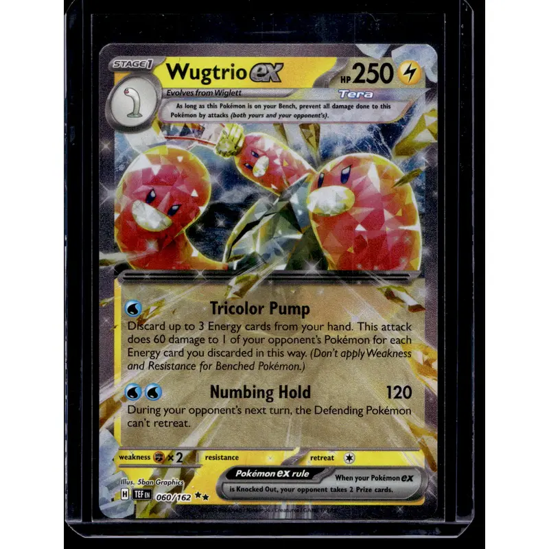 2024 Pokemon - Sword & Shield - Temporal Forces - Wugtrio ex #060