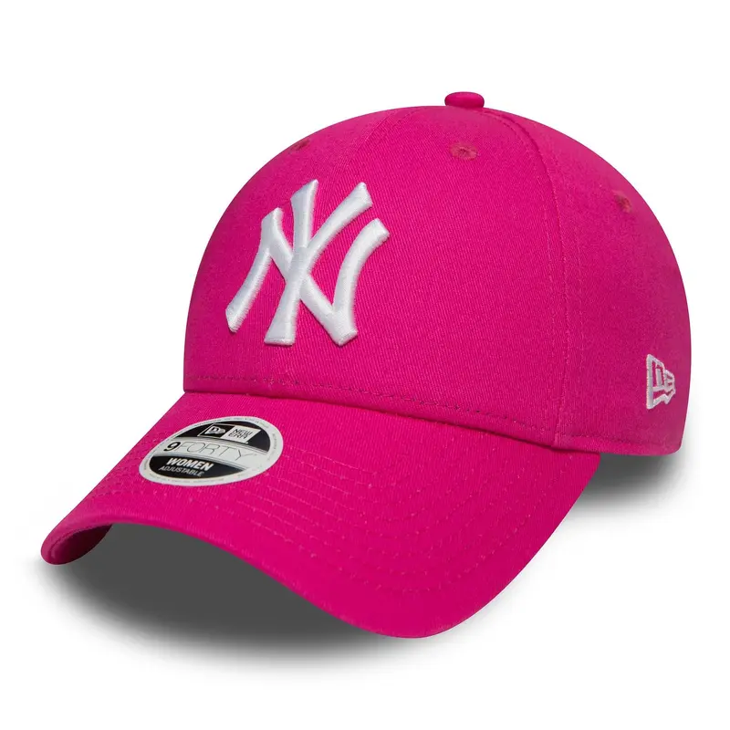 New York Yankees Essential Womens Bright Pink 9FORTY Cap