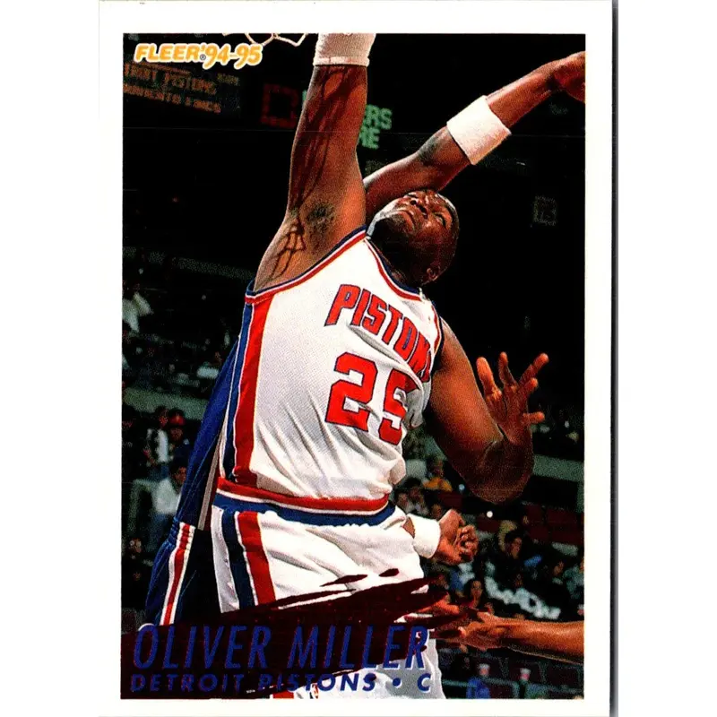 1994 Fleer Oliver Miller #283