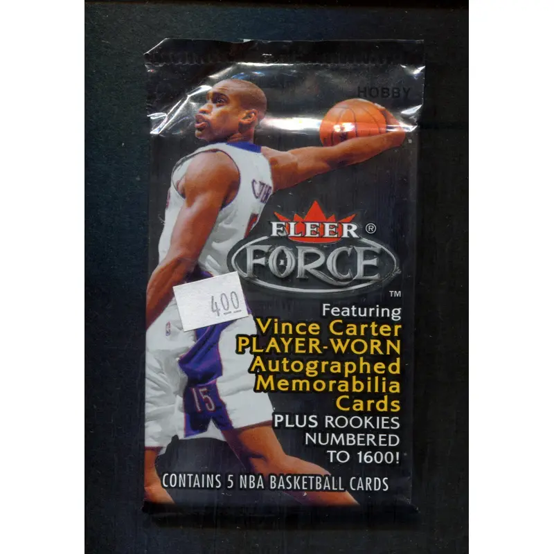 1999/00 Fleer Force Basketball Unopened Pack (Hobby) (5)