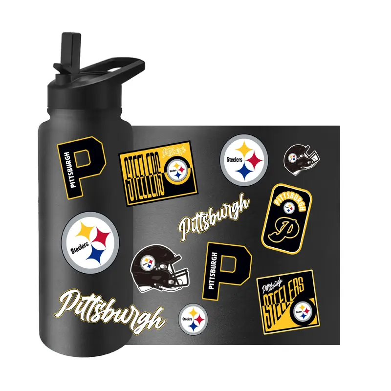 Pittsburgh Steelers 34oz Dreamweave Quencher Bottle
