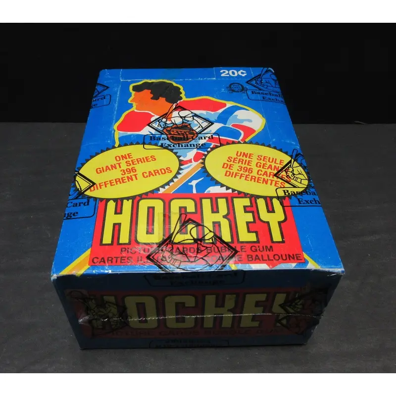 1980/81 OPC O-Pee-Chee Hockey Unopened Wax Box