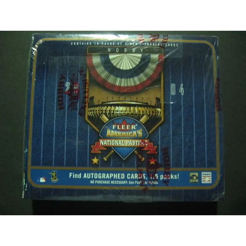 2004 Fleer National Pastime Baseball Box (Hobby)