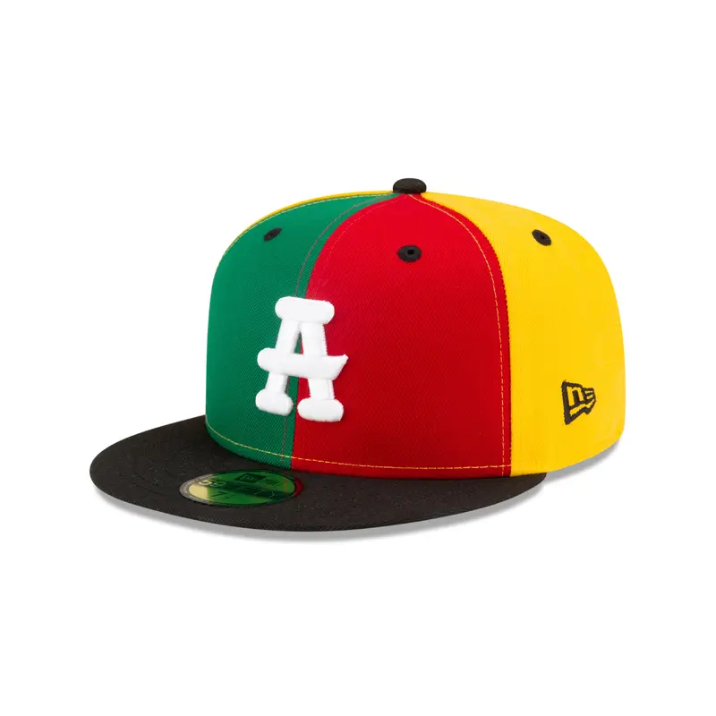 New Era - 59FIFTY - Atlanta Black Crackers - Negro League Museum - Red/Yellow/Green