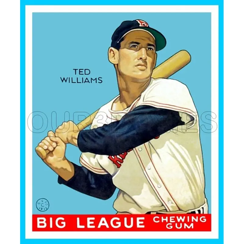 Ted Williams 1933 Goudey Custom Card - 3684