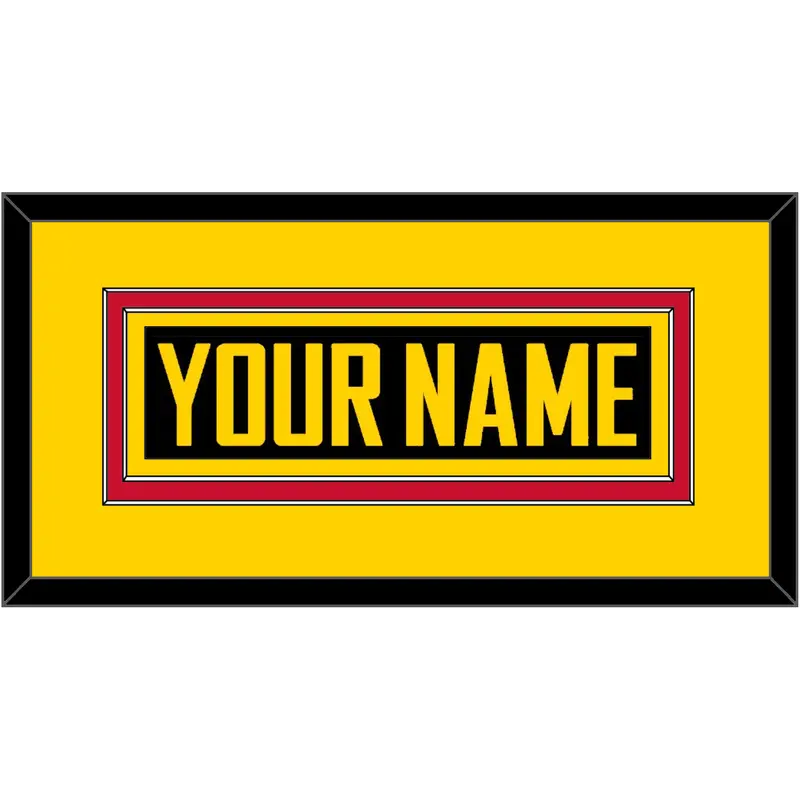 Vancouver Nameplate - Alternate Black - Double Mat 3