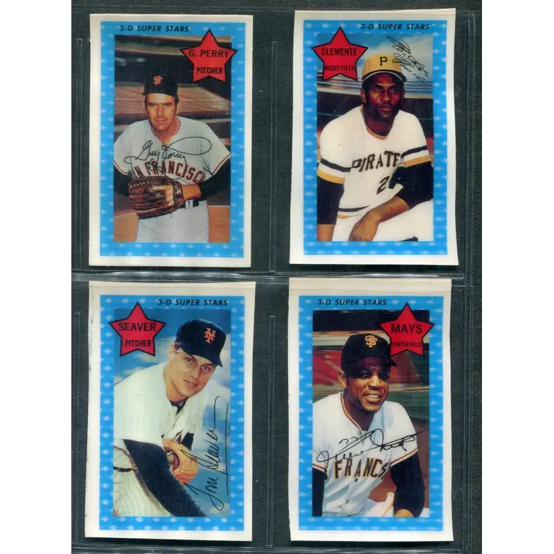 1971 Kellogg's Baseball Complete Set (75) (23-172) (Read)