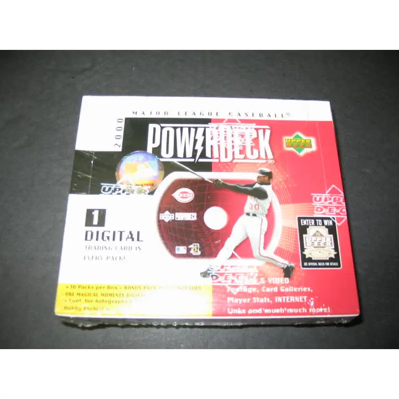 2000 Upper Deck Power Deck Baseball Box (Hobby)