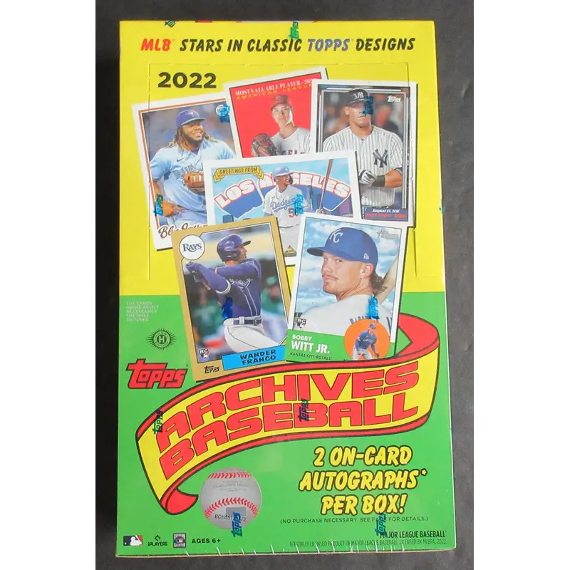2022 Topps Archives Baseball Box (Hobby) (24/8)
