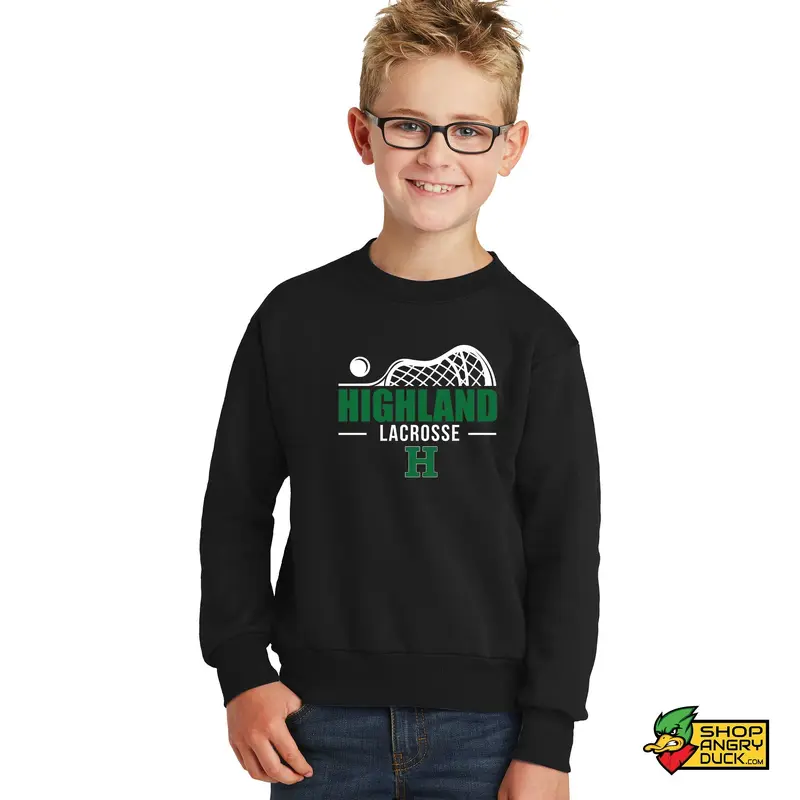 Highland Lacrosse 2024 Youth Crewneck Sweatshirt