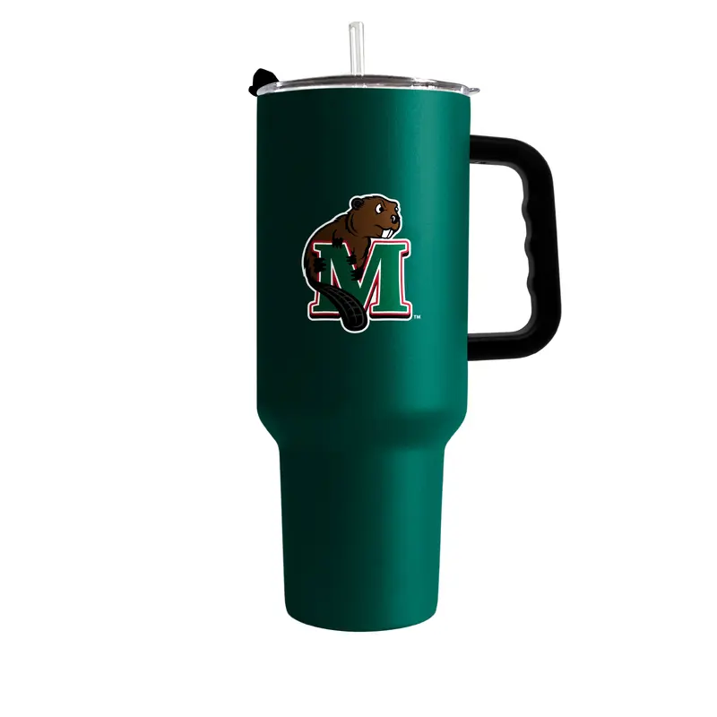 Minot State 40oz Flipside Hunter Powder Coat Tumbler