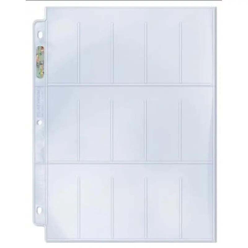 ULTRA PRO PLATINUM 15-POCKET PAGES BOX (100)