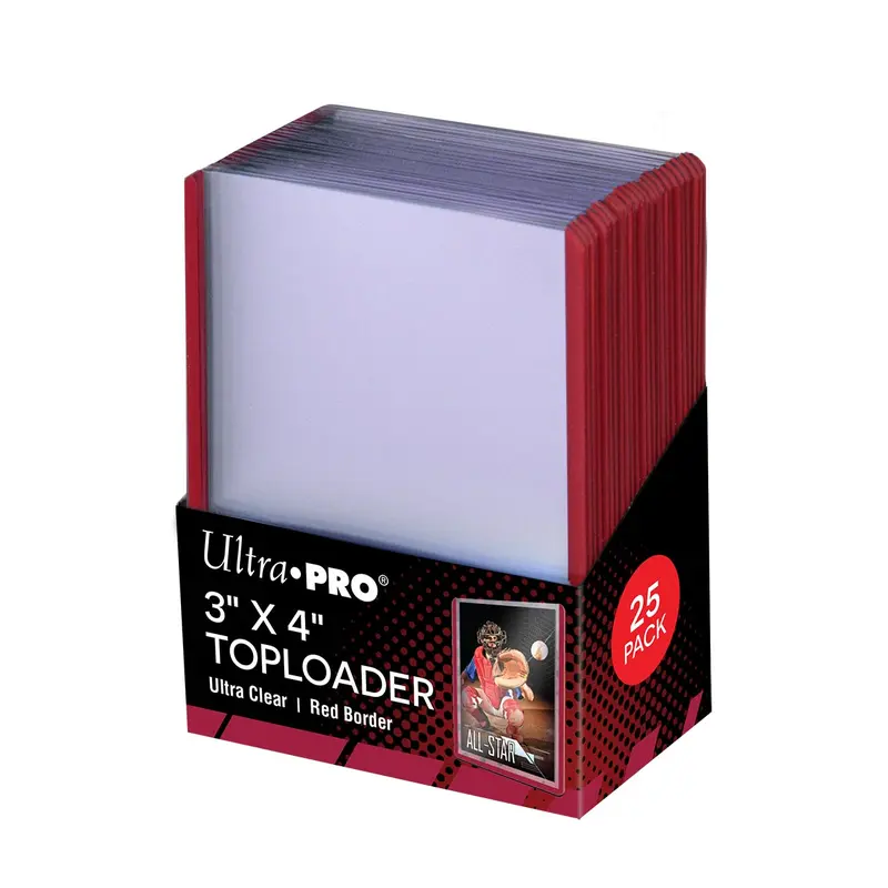 ULTRA PRO RED TOP LOAD Pack (25)