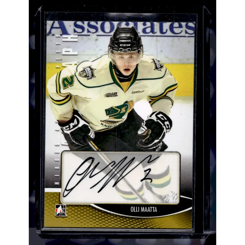 2012-13 In the Game Heroes and Prospects - Autographs Olli Mtt #A-OM
