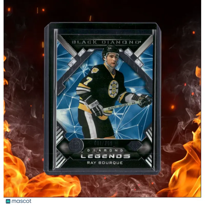 2022-23 Upper Deck Black Diamond Ray Bourque Diamond Legends 081/299 #BLD-RB