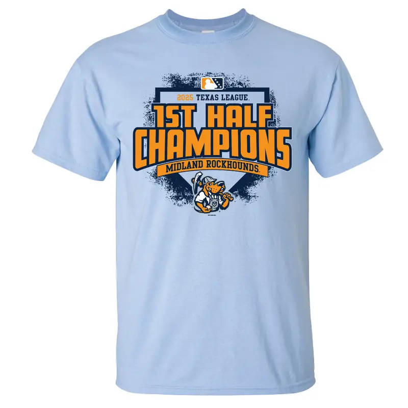 Midland RockHounds 2025 First Half Champions Tee
