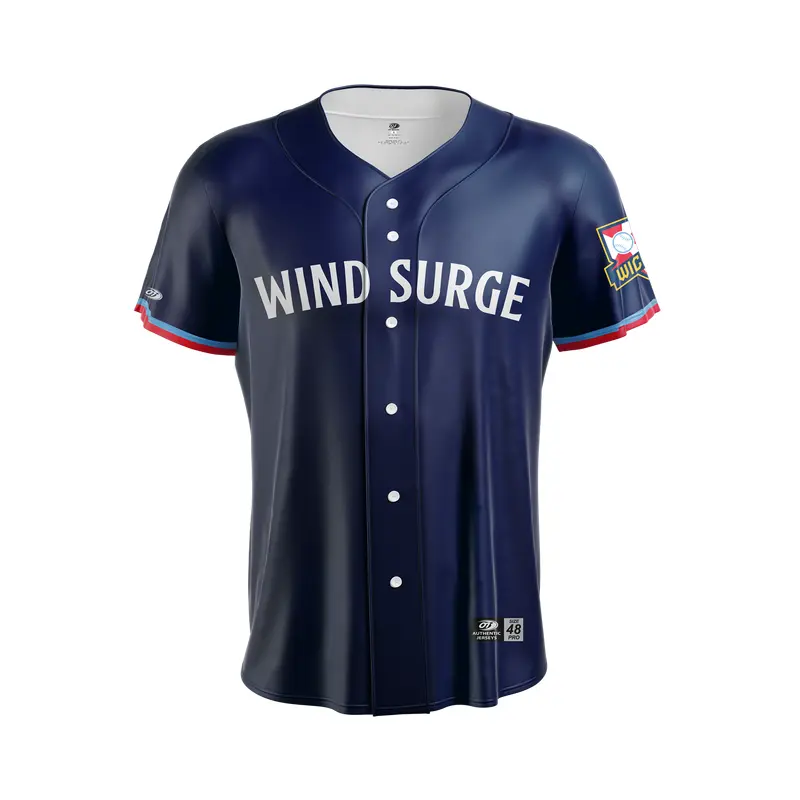 Wichita Wind Surge Youth Alt Navy Replica Jersey