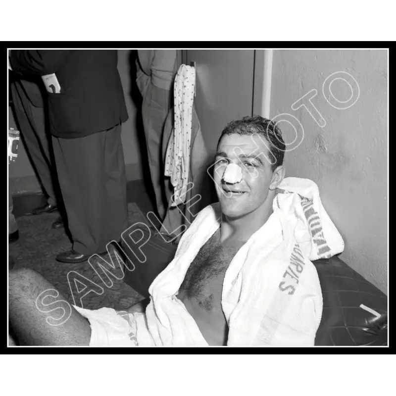 Rocky Marciano 11X14 Photo - Split Nose 1954 Heavyweight Champion - 923