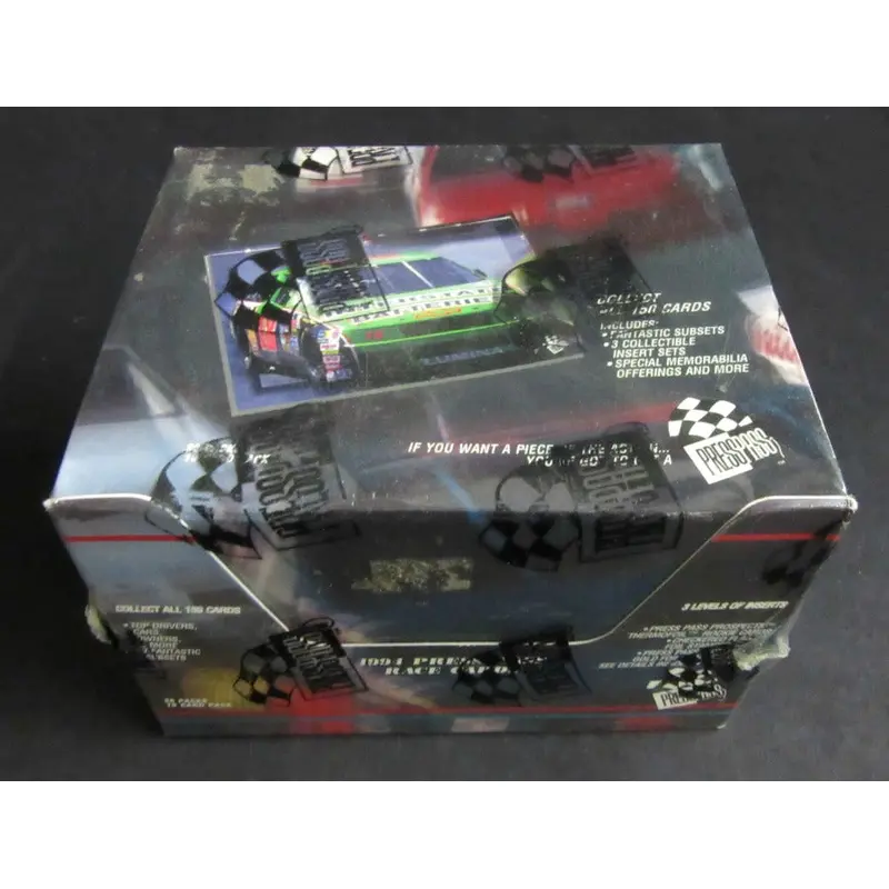 1994 Press Pass Racing Race Cards Box