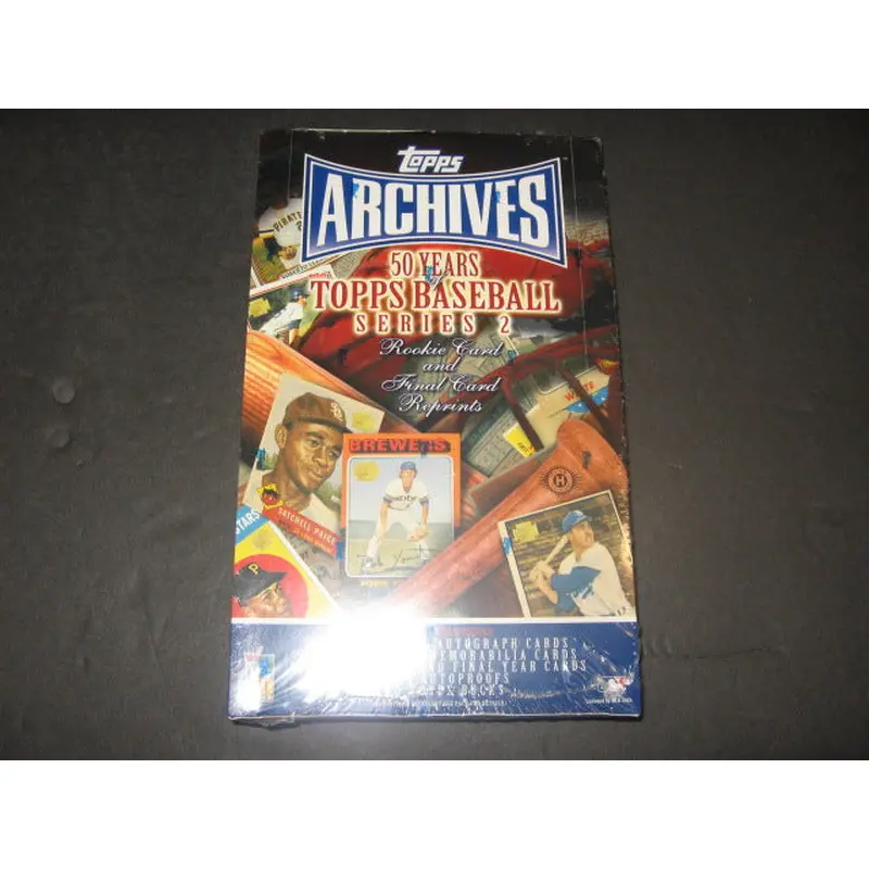 2001 Topps Archives Baseball Series 2 Box (Hobby)