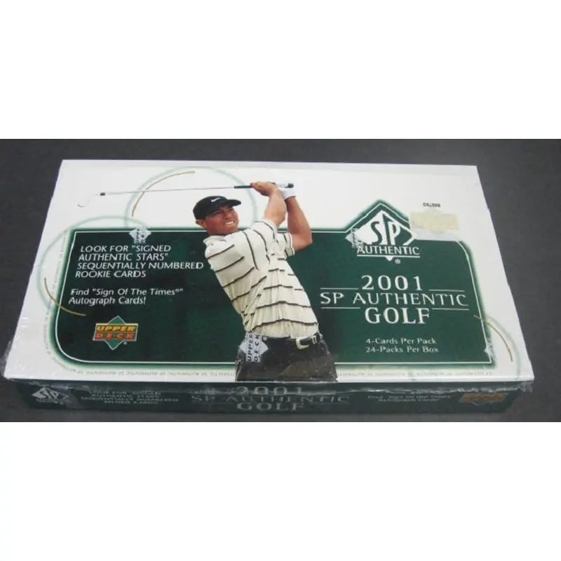 2001 Upper Deck SP Authentic Golf Box (Hobby)
