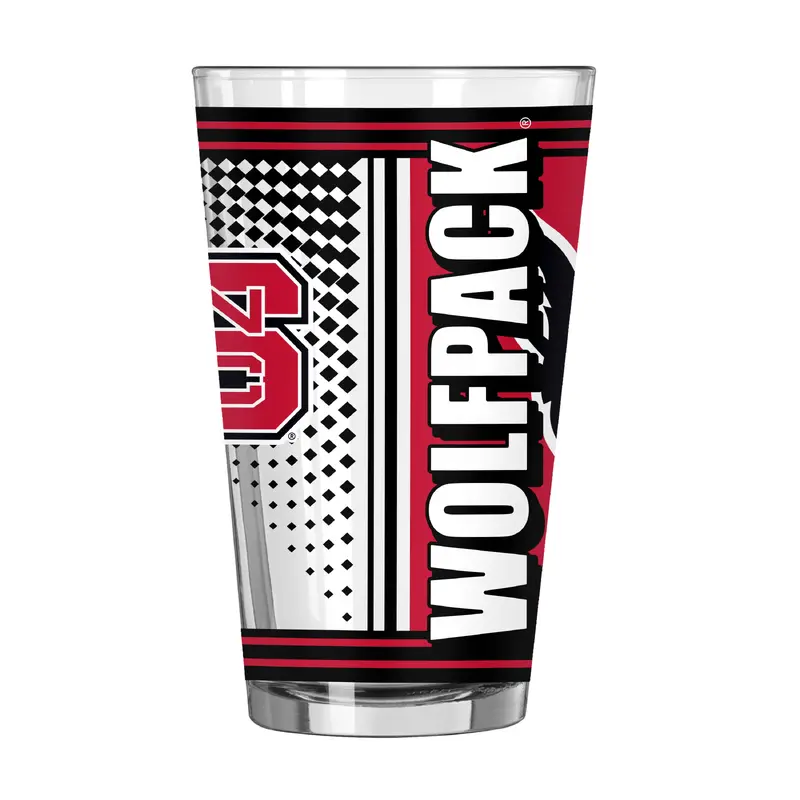 NC State 16oz Hero Pint Glass