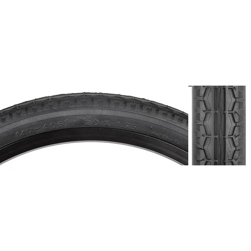 New Sunlite 20 x 1.75 K123 Wire Street Bicycle Tire