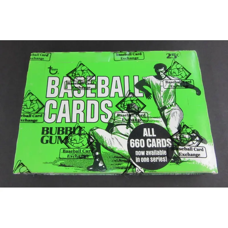1975 Topps Baseball Unopened Cello Box (FASC)