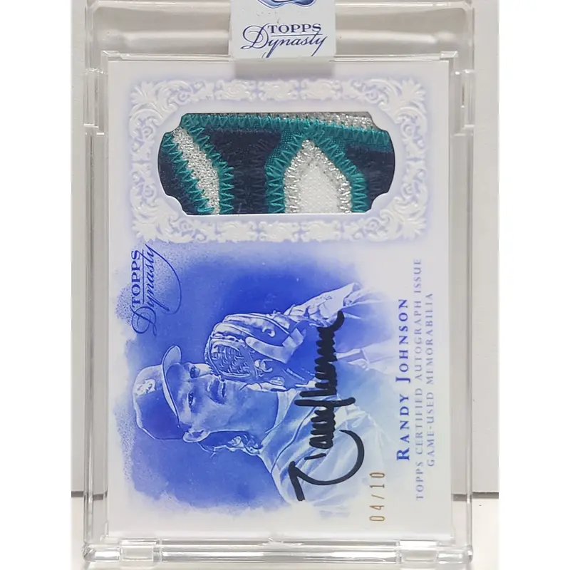 Randy Johnson 2015 Topps Dynasty Patch Auto #4/10