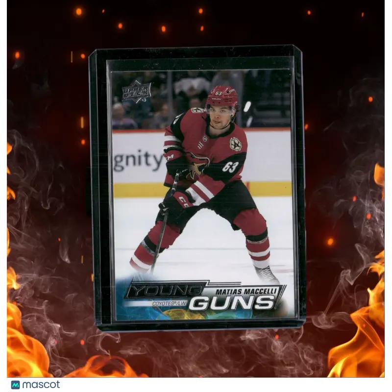 2022-23 Upper Deck Matias Maccelli Young Guns Rookie #216