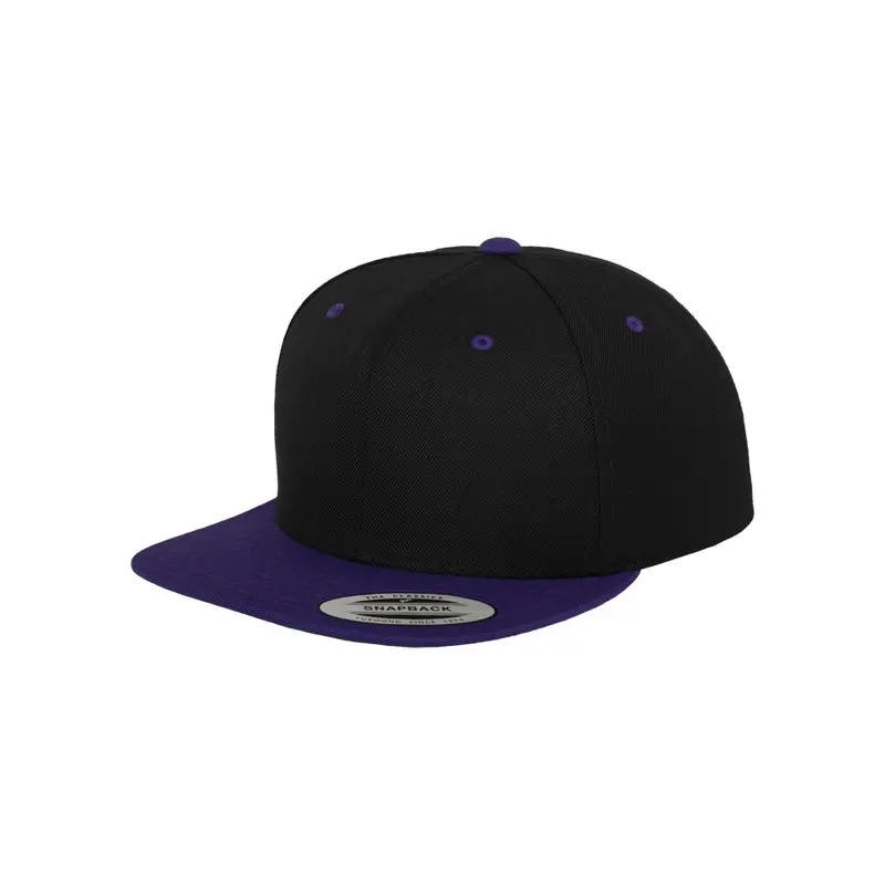 Classic Snapback 2-Tone - Black/Purple