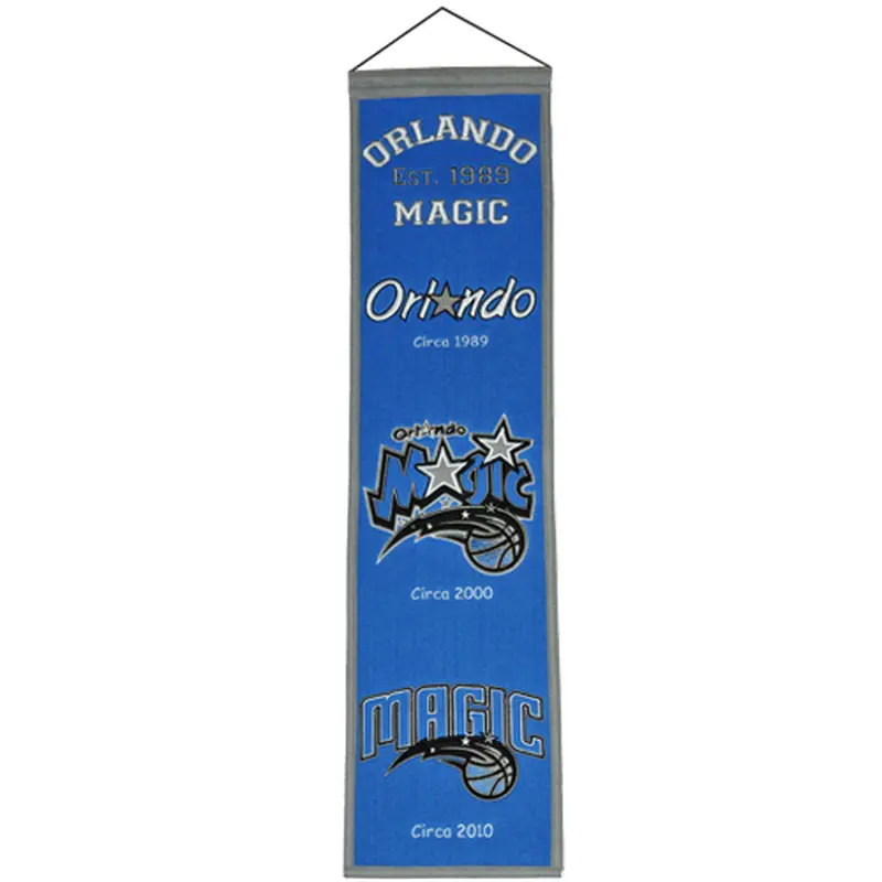 Orlando Magic Logo Evolution Heritage Banner