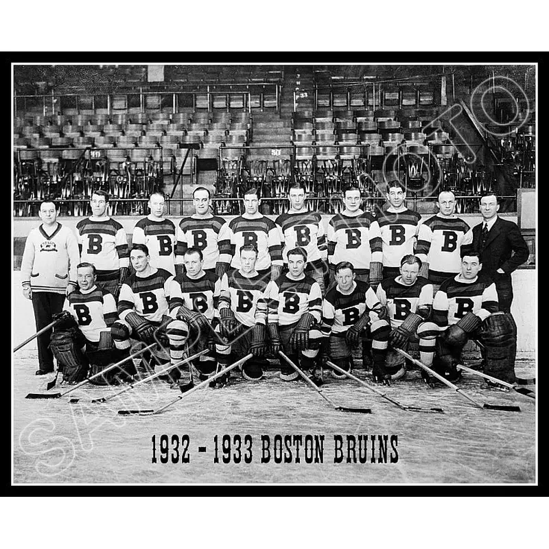 1932-1933 Boston Bruins 8X10 Photo - 3071