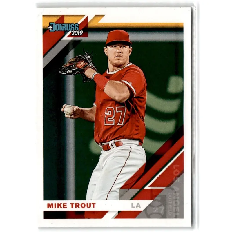 2019 Donruss Mike Trout #170