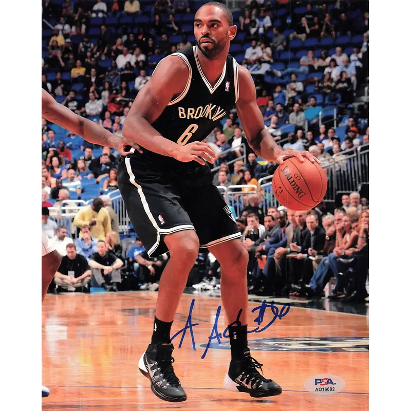 ALAN ANDERSON Signed 8x10 photo PSA/DNA Brooklyn Mets Autographed