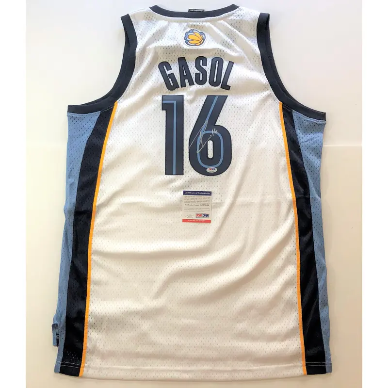 Pau Gasol signed jersey PSA/DNA Memphis Grizzlies Autographed