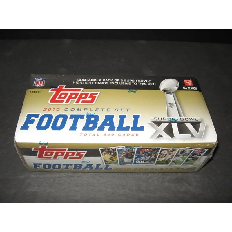 2010 Topps Football Factory Set (Super Bowl XLV)